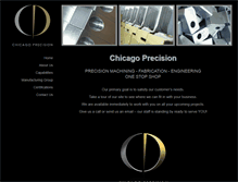 Tablet Screenshot of chicagoprecision.com